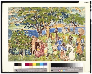 Le pique-nique, vers 1912-15